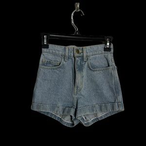 american apparel HIGH WAIST SHORTS
 SIZE 23